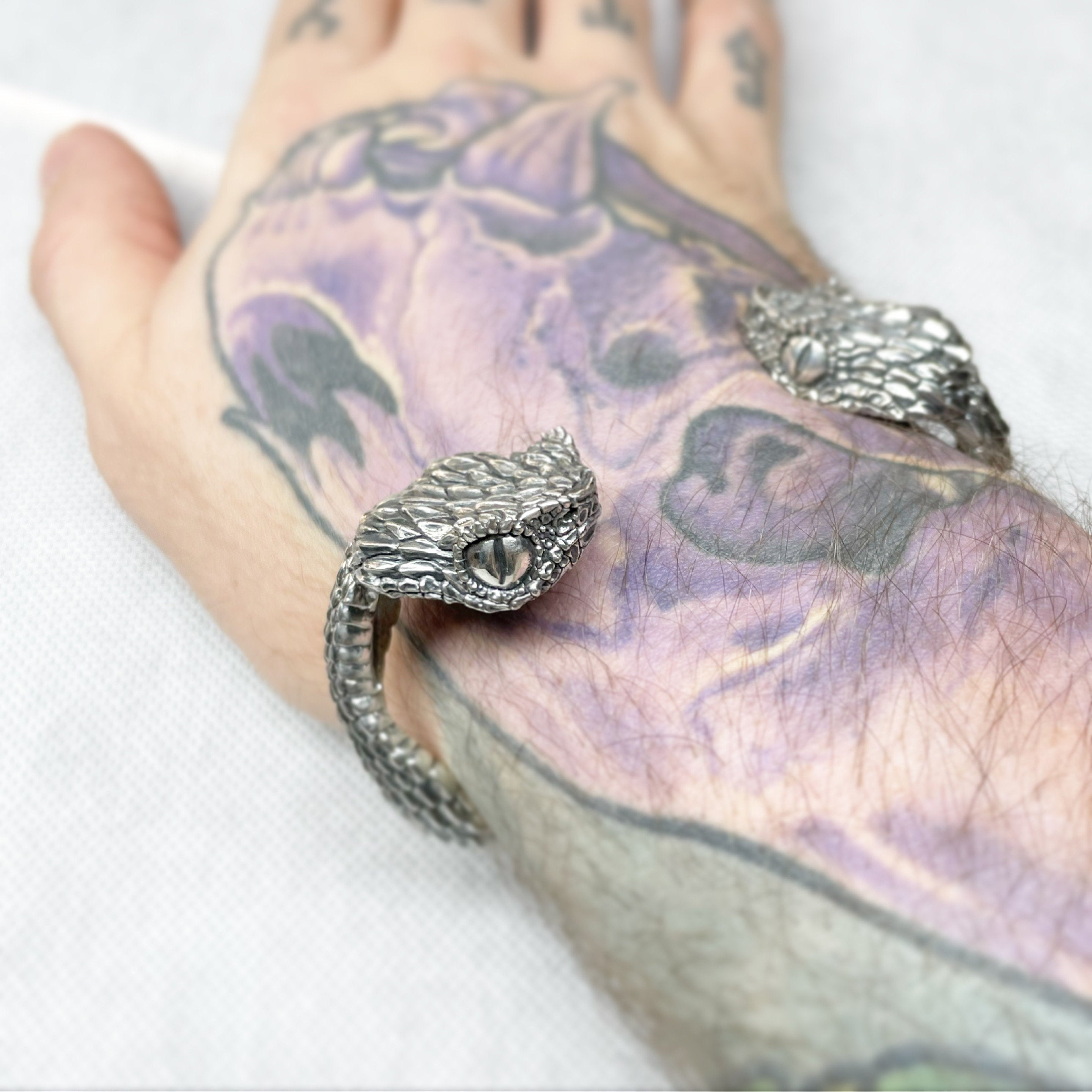 Bracciale rigido Serpente