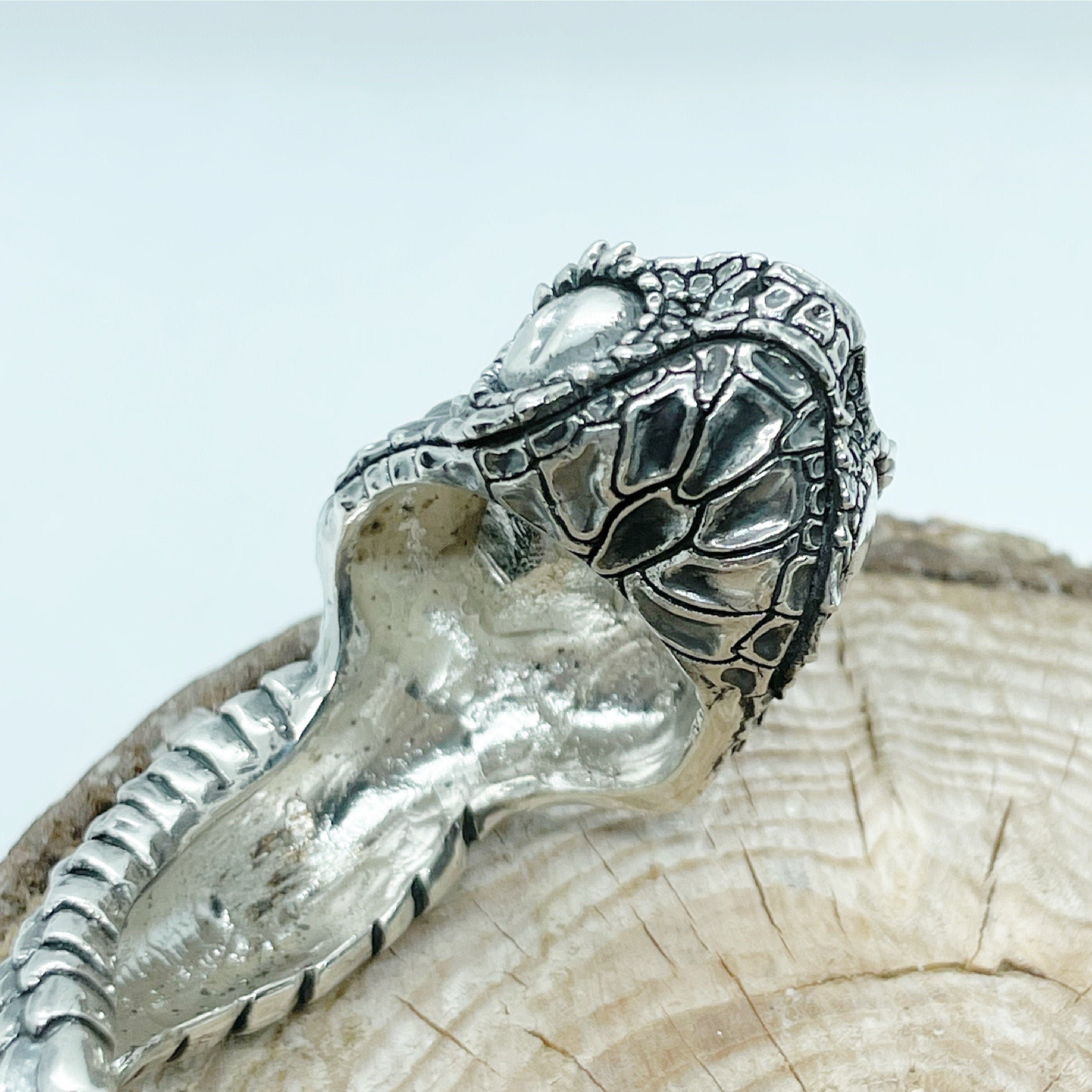 Bracciale rigido Serpente