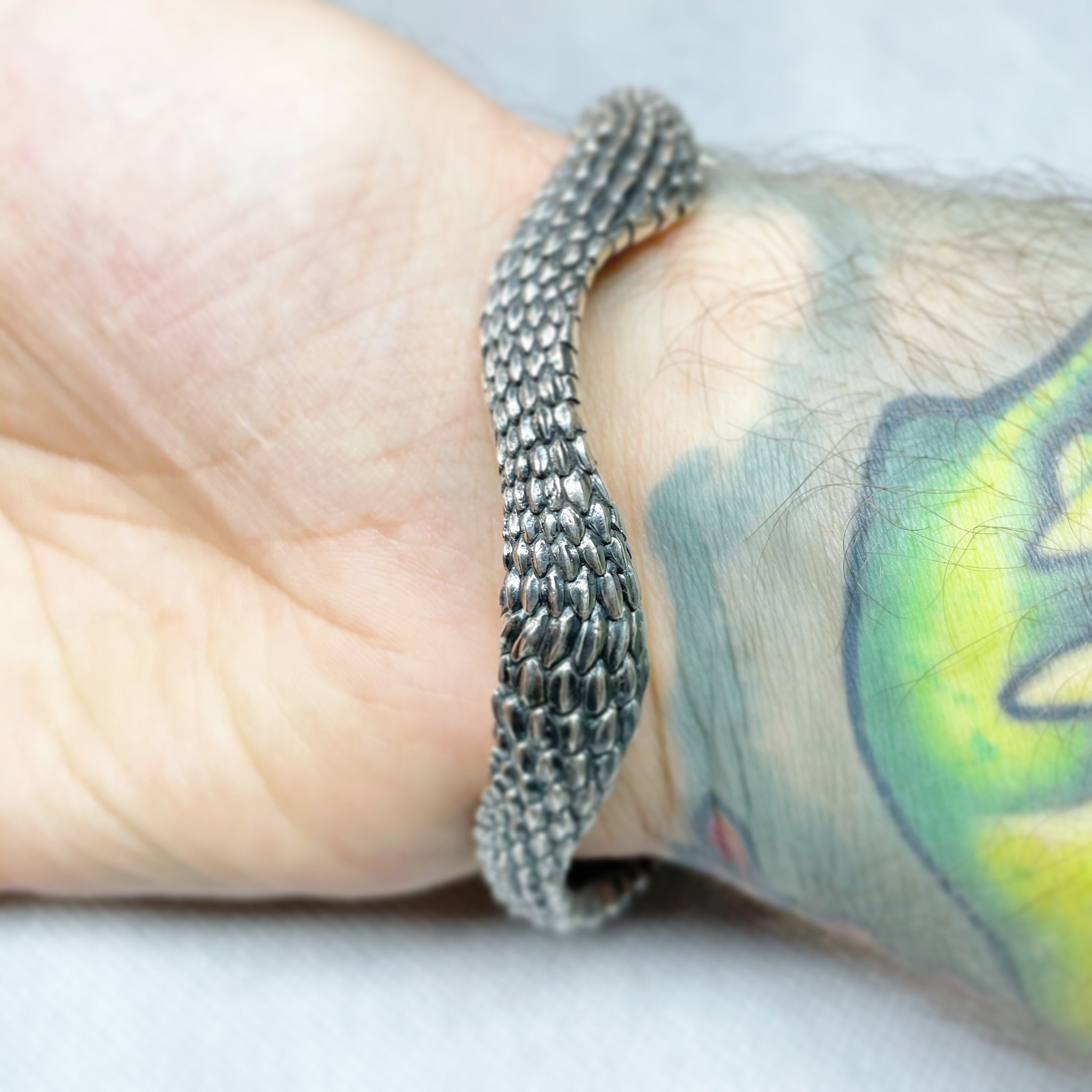 Bracciale rigido Serpente